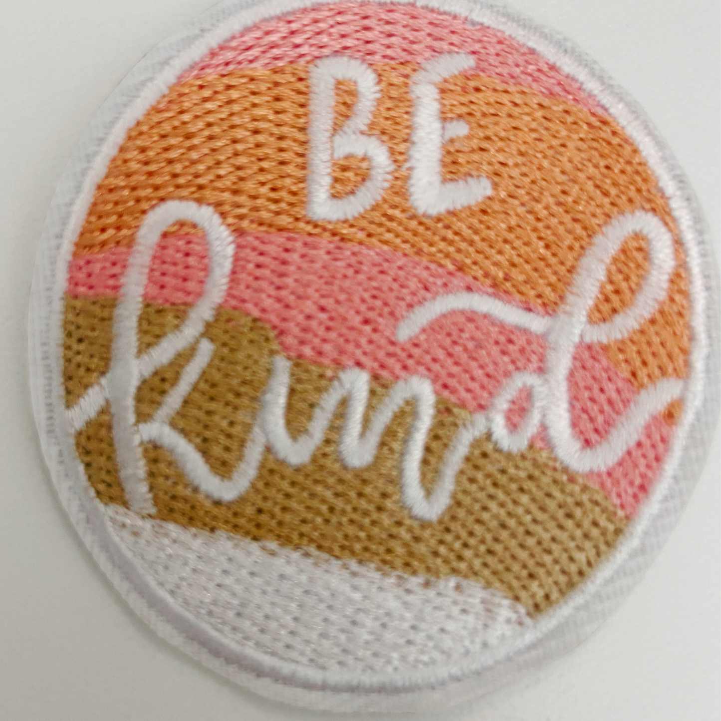2" Be Kind - Embroidered Hat Patch
