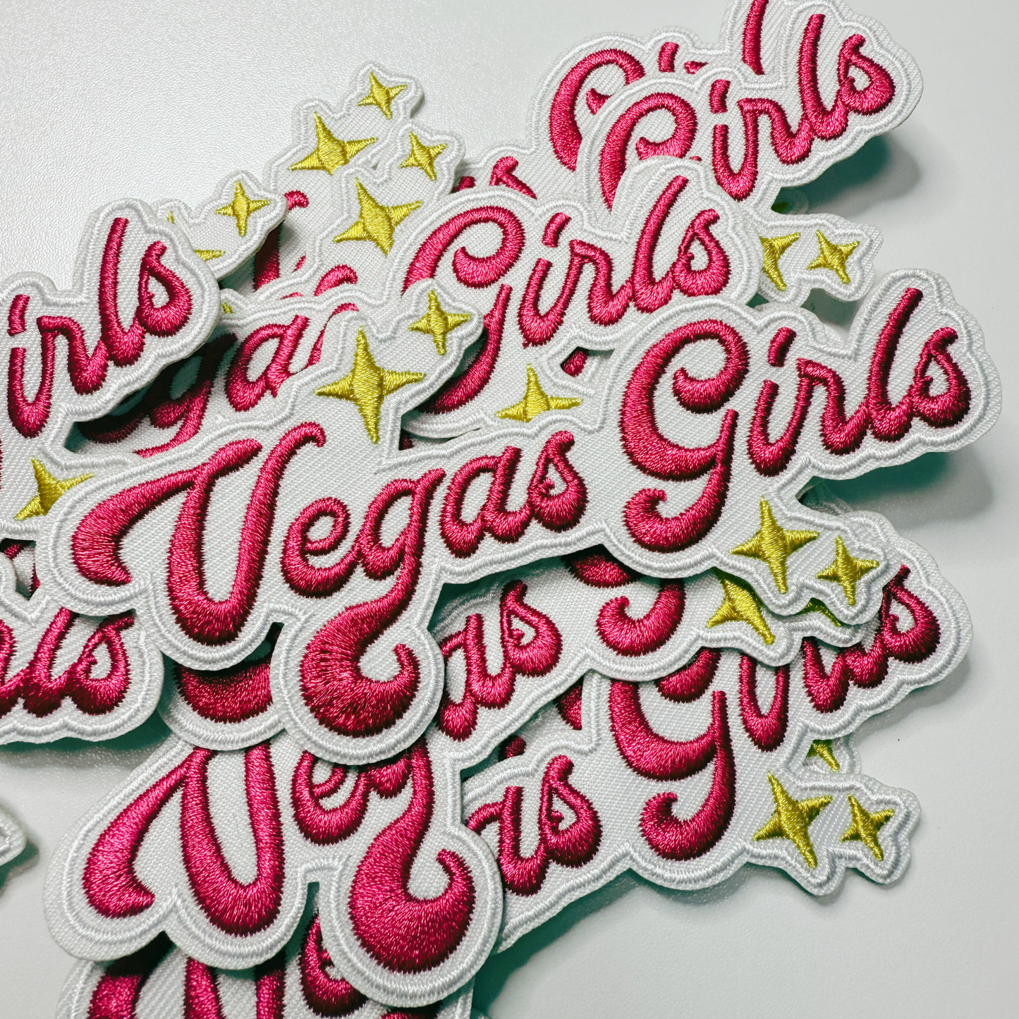 4.5" Vegas Girls - Embroidered Hat Patch