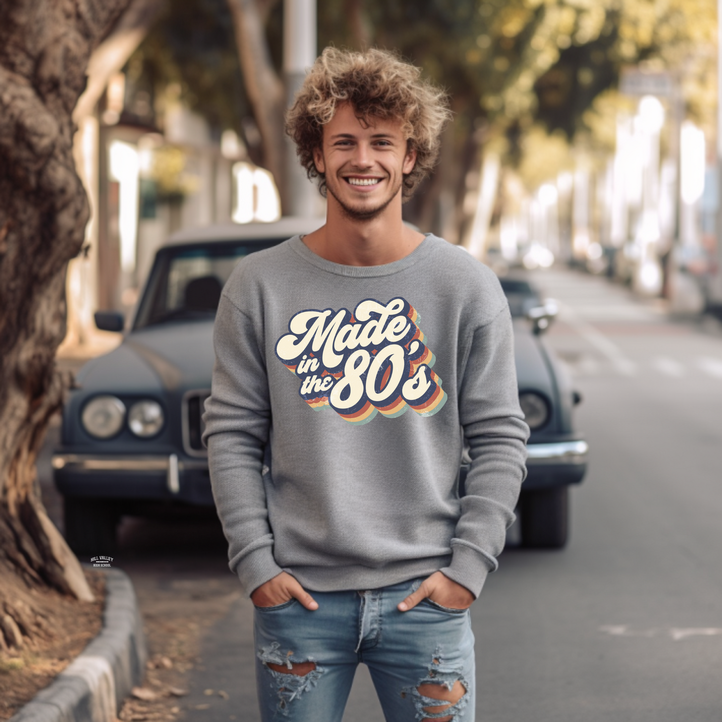 (Shirt not included) Made in The 80's - Clear Film Transfer