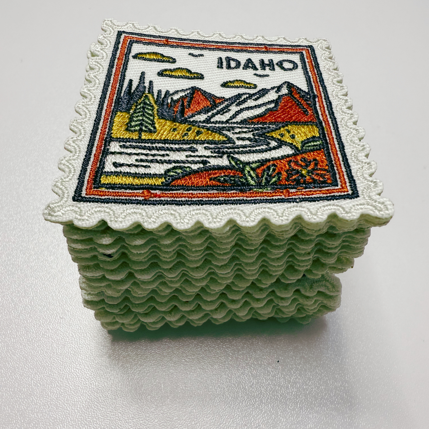 2" Idaho Stamp - Embroidered Hat Patch