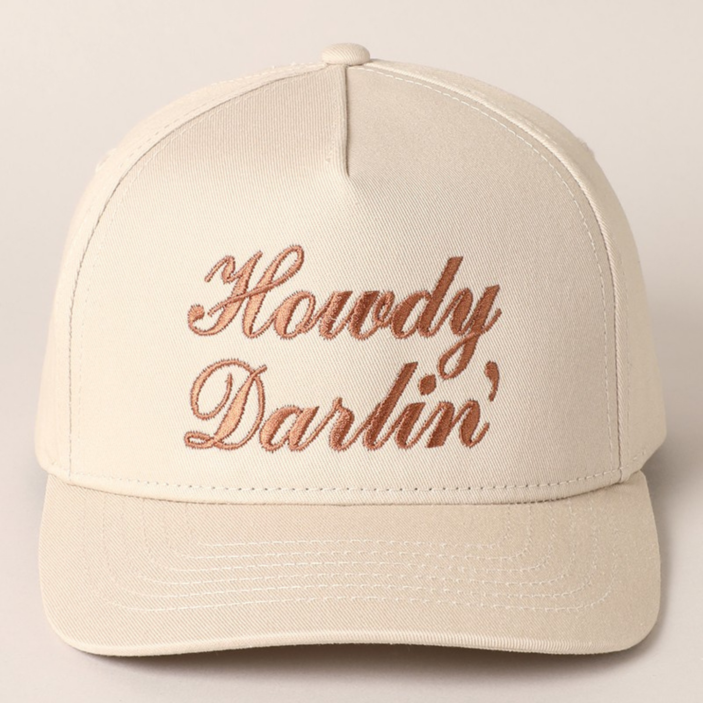 Howdy Darlin Embroidered Baseball Hat