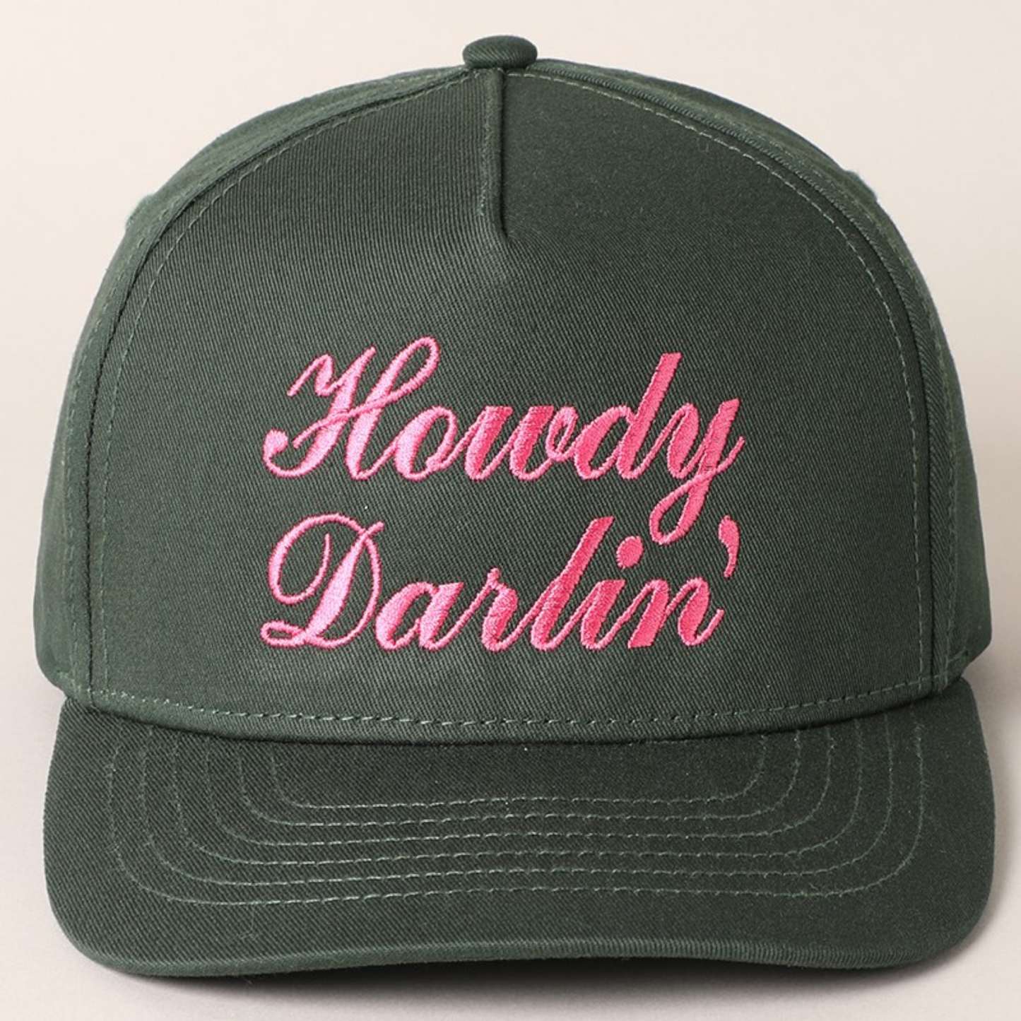 Howdy Darlin Embroidered Baseball Hat