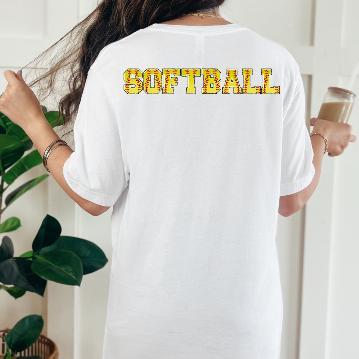 (shirt not included) SOFTBALL -Screen Print Transfer
