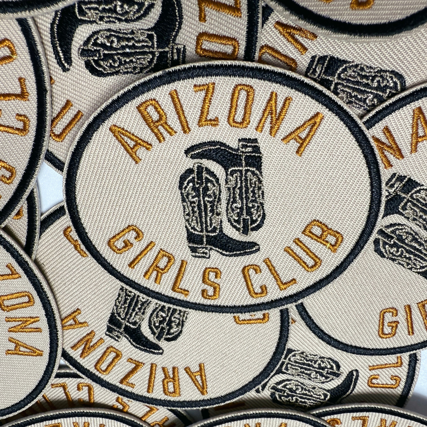 3" Arizona Girls Club - Embroidered Hat Patch