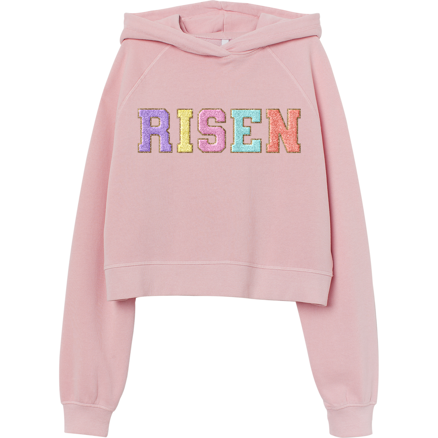 (Shirt not included) Faux Patch - RISEN - Matte Clear Film Transfer