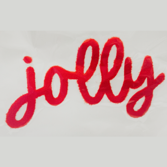 10.5" Fuzzy Jolly - Patch / Transfer ( COLD PEEL)