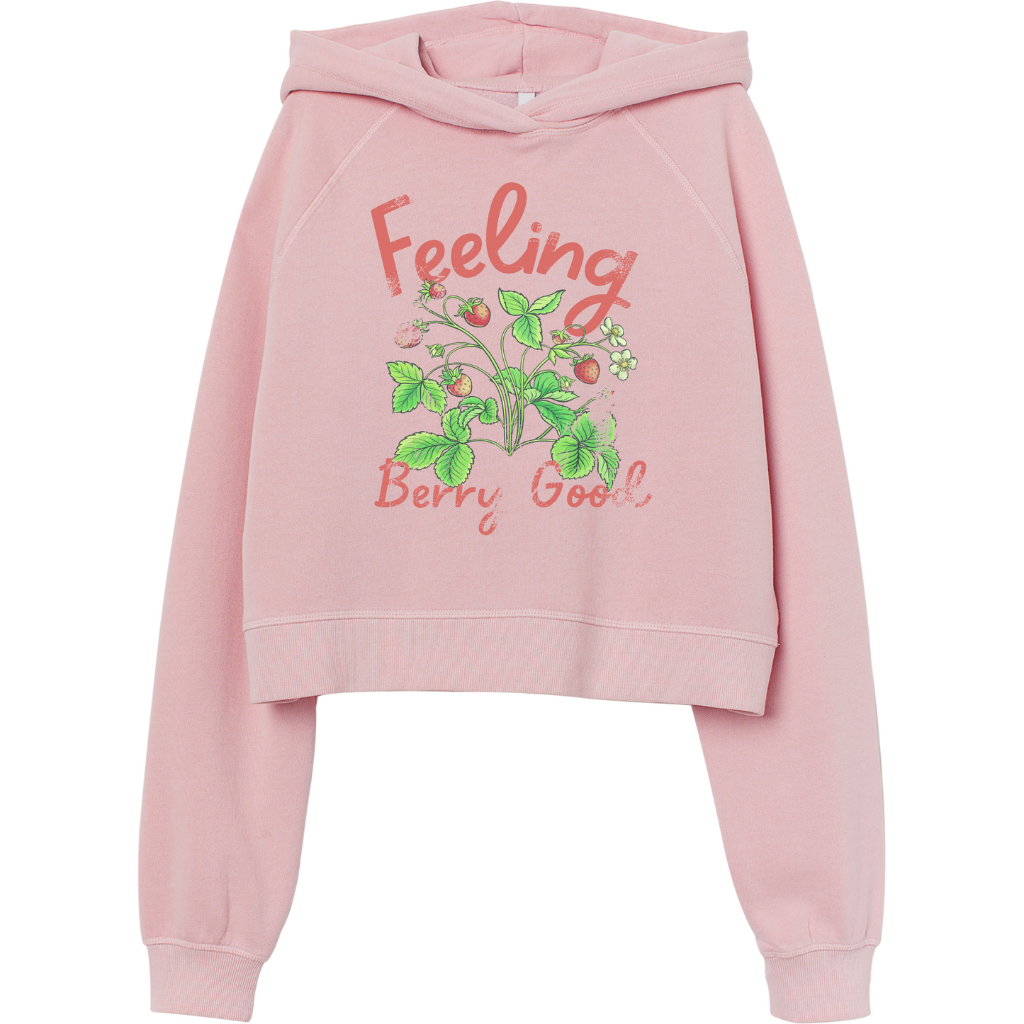 (Shirt not included) Feeling Berry Good (6" w x 7.5"H) - Clear Film Transfer