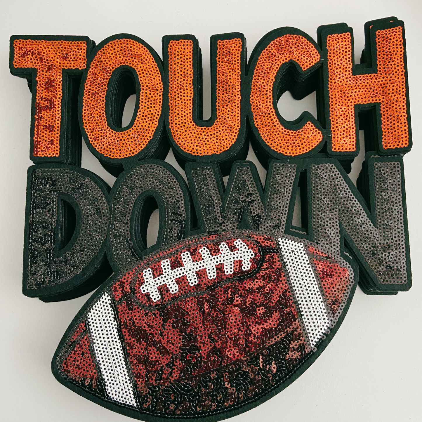 10" Touch Down - SEQUIN Patch