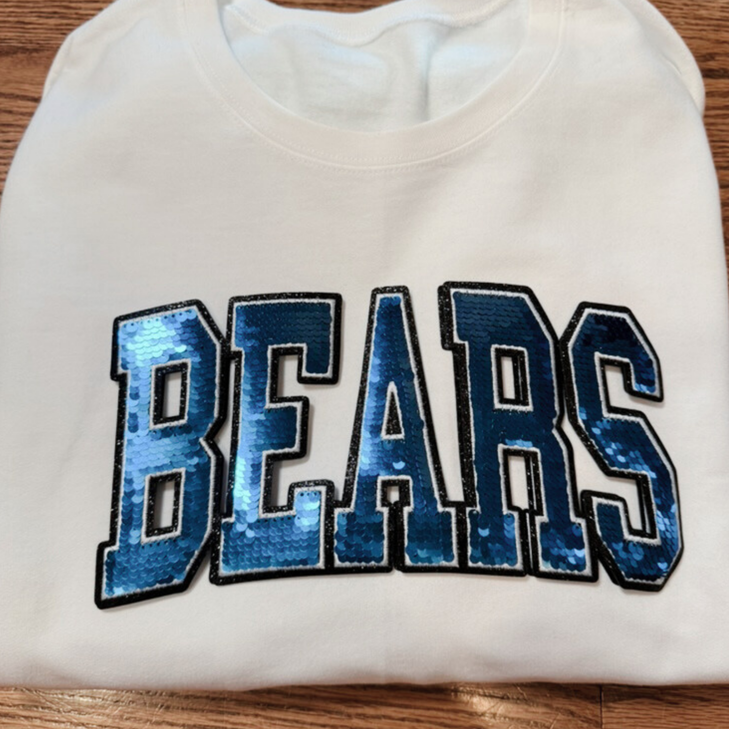 10.5" BEARS - SEQUIN Patch