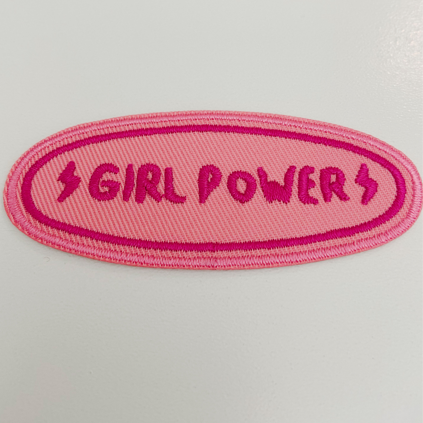3" GIRL POWER - Embroidered Hat Patch