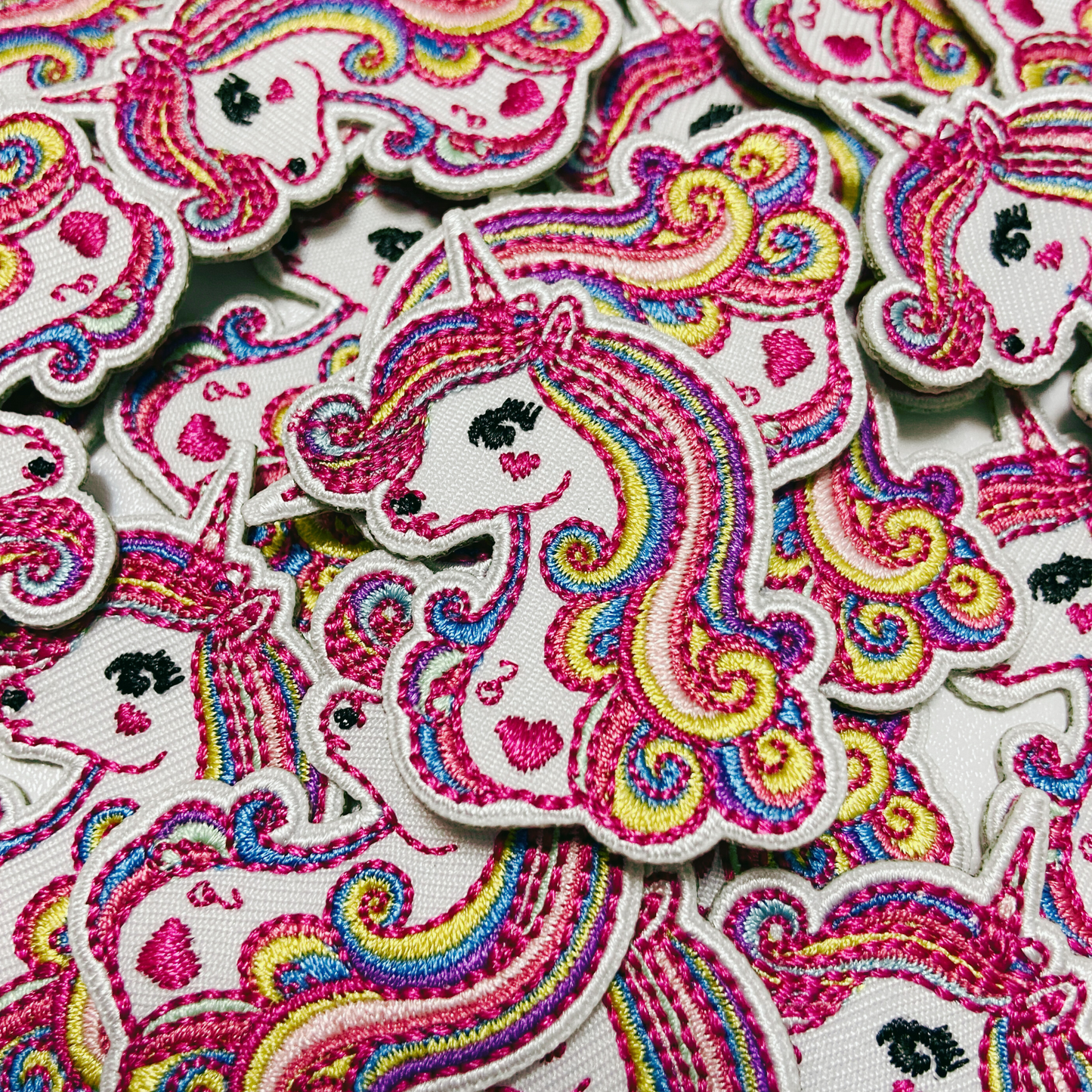 2" Unicorn - Embroidered Hat Patch