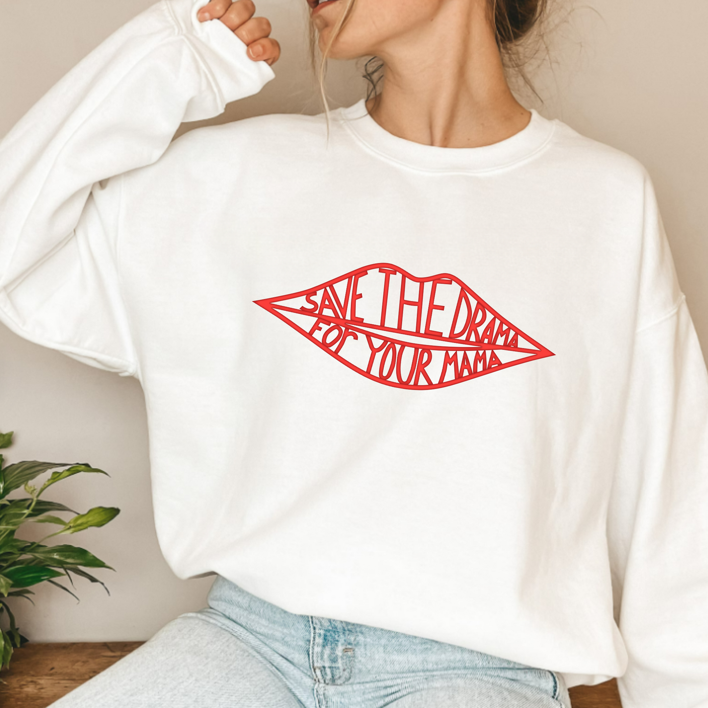 (Shirt not Included) Save the Drama for your Mama - Screen print Transfer