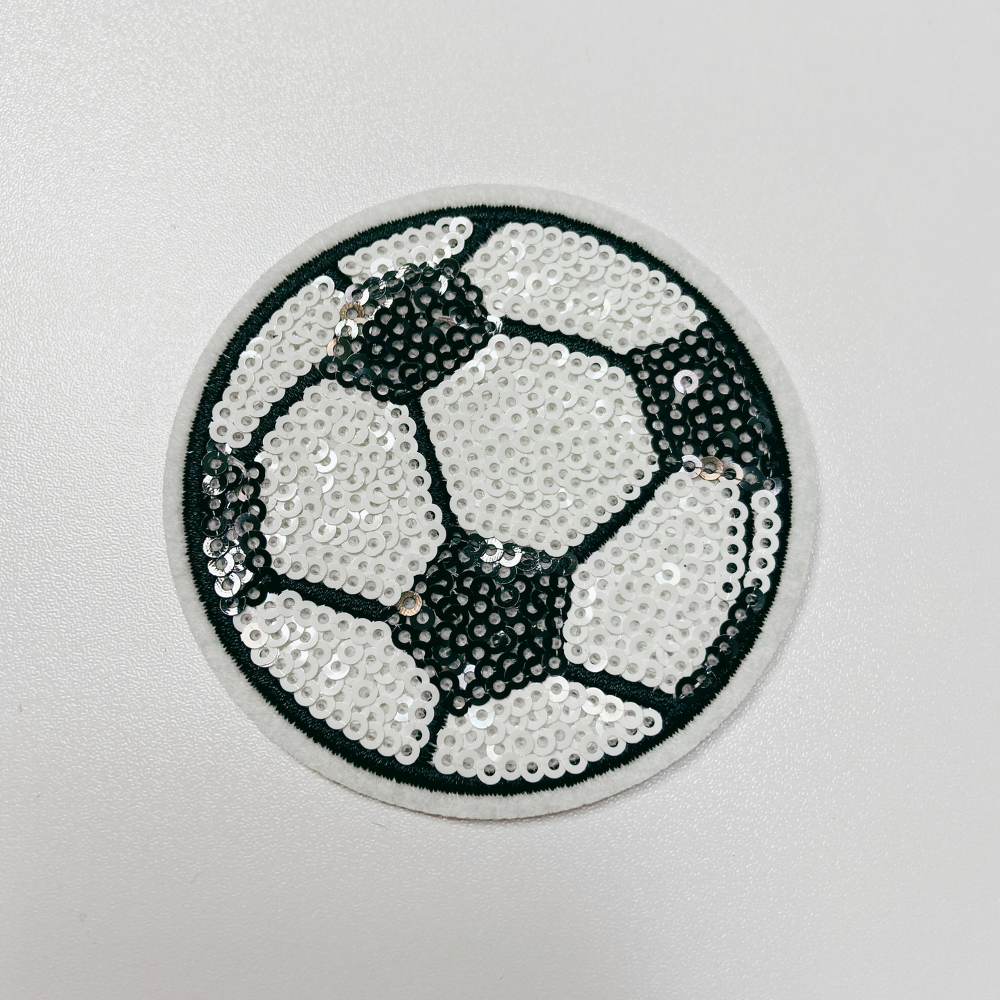 3" inch sequin Sports Balls (Basketball, Soccer, Baseball, Volleyball, Softball) - Sequin Hat Patch