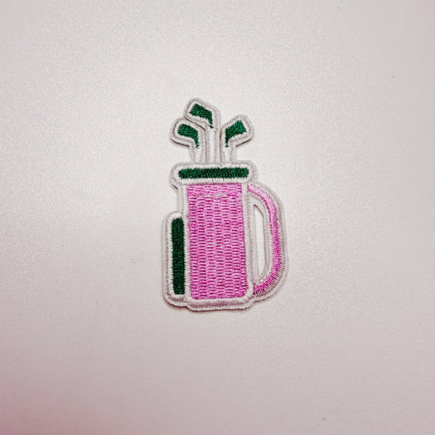 2” Golf bag - Embroidered Hat Patch