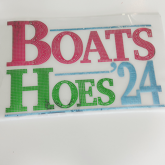 11" Wide BOATS HOES 24' SPANGLE - COLD PEEL