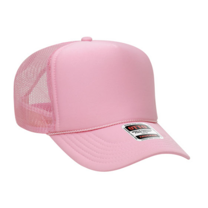 BLANK OTTO TRUCKER HAT -  Choose from available Colors