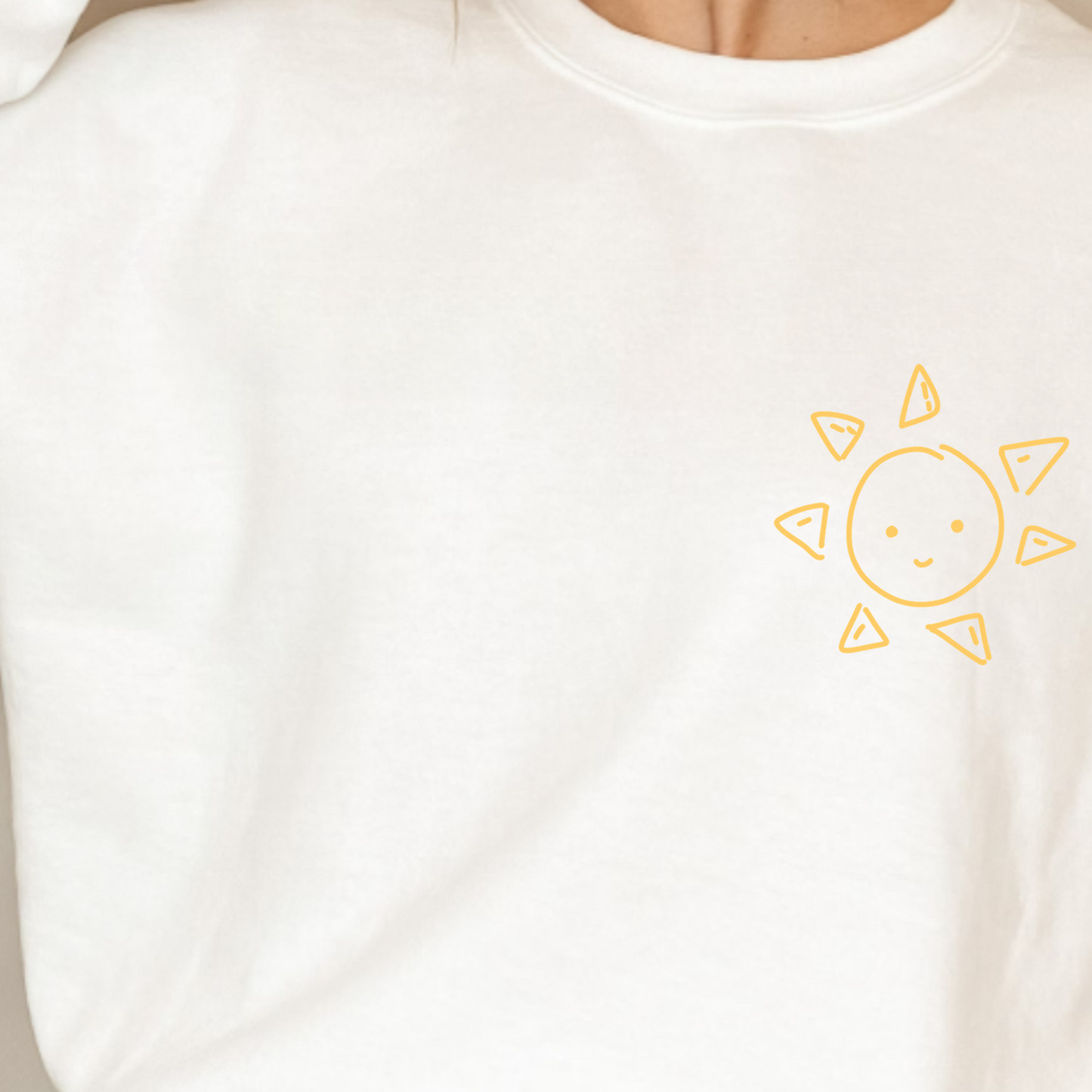 (Shirt not included) Sunshine POCKET -  Matte Clear Film Transfer