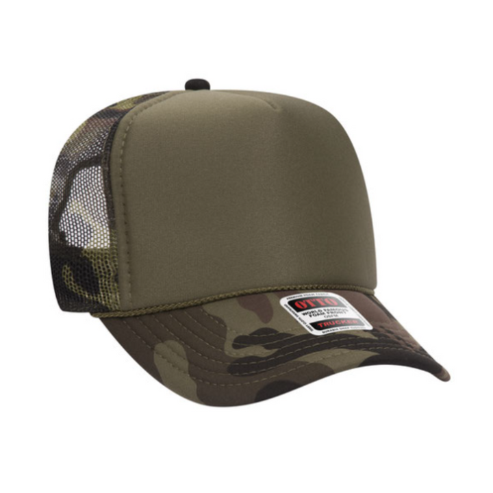 BLANK OTTO TRUCKER HAT -  Choose from available Colors