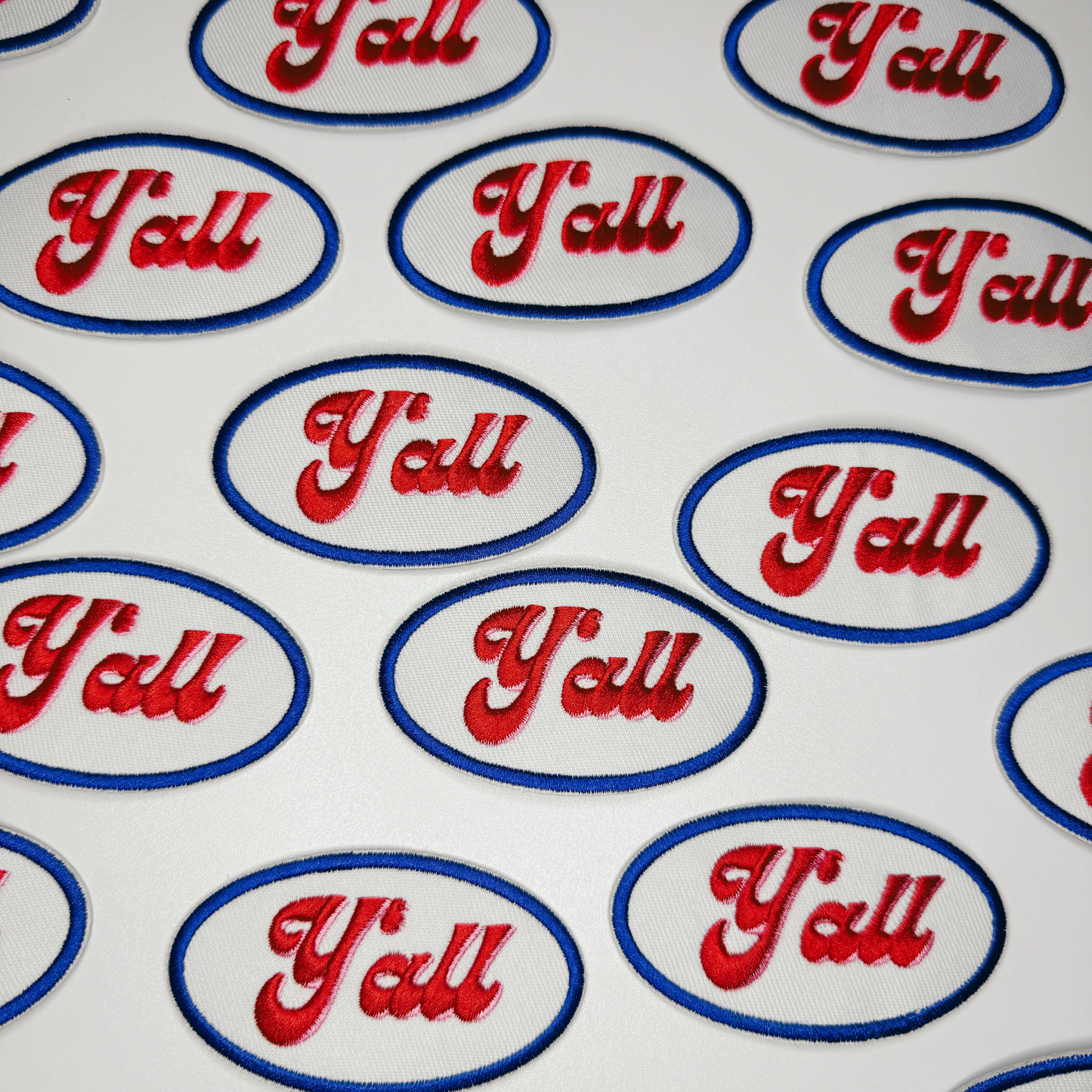 3" Y'all -  Embroidered Hat Patch