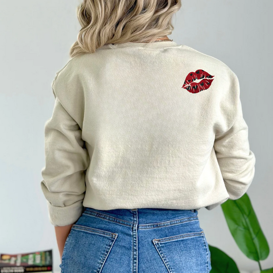 (Shirt not included) Kiss POCKET - Matte Clear Film Transfer