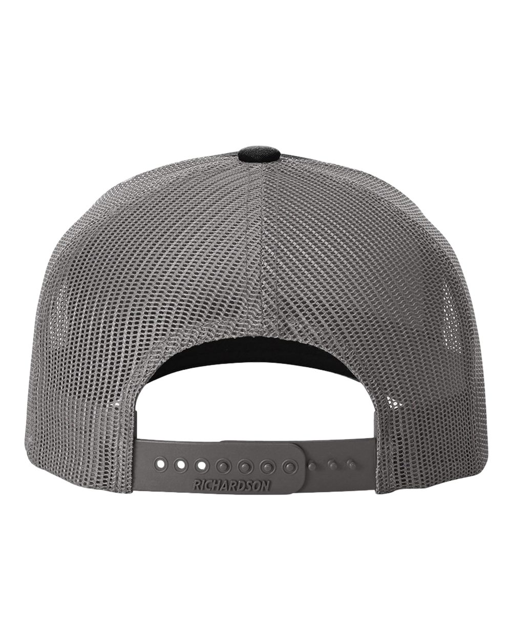 Richardson Five-Panel Trucker Rope Cap - 112FPR Black / Charcoal