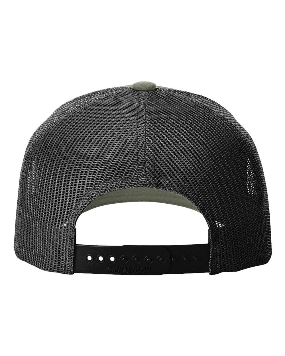 Richardson Five-Panel Trucker Rope Cap - 112FPR Loden Green / Black