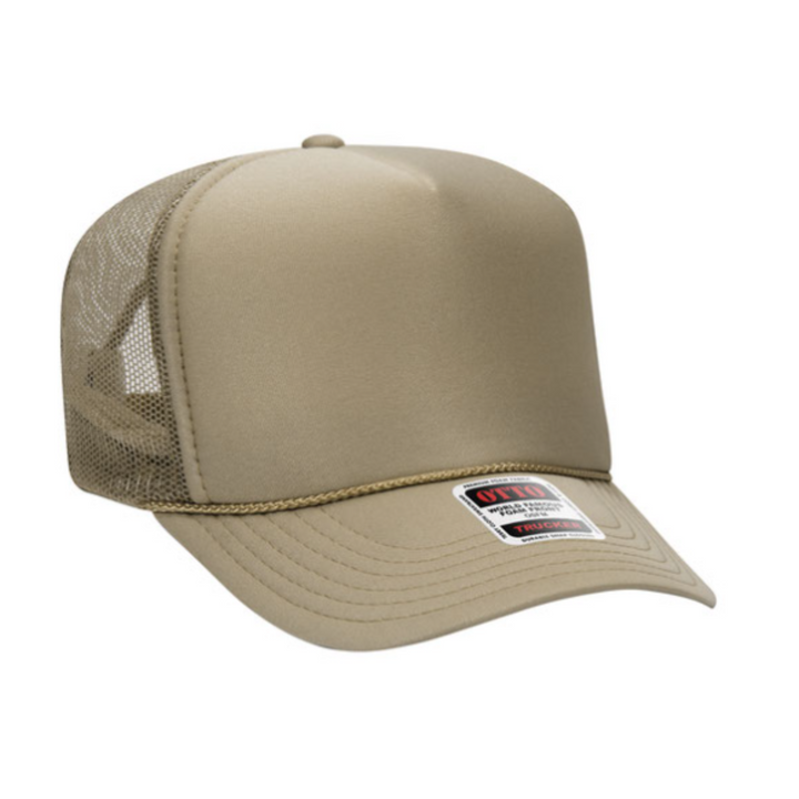 BLANK OTTO TRUCKER HAT -  Choose from available Colors
