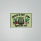 3" Jesus is my Jam -  Embroidered Hat Patch