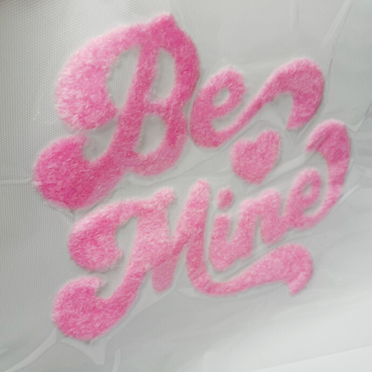 10" Be Mine - Fuzzy Patch / Transfer ( COLD PEEL)