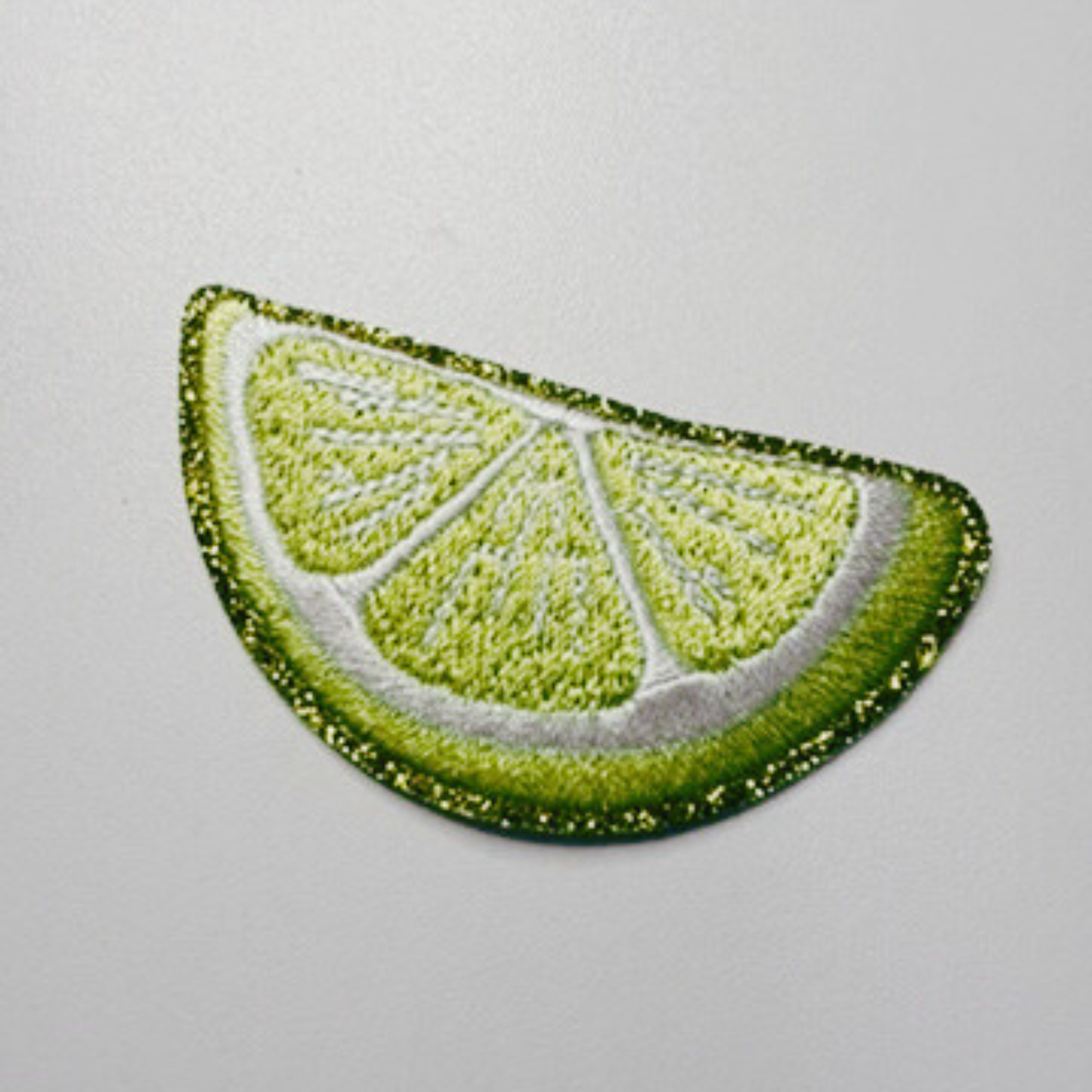 2.5" LEMON -  Embroidered Hat Patch