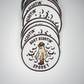 3" Boot Scootin' Spooky -  Embroidered Hat Patch