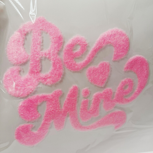 10" Be Mine - Fuzzy Patch / Transfer ( COLD PEEL)