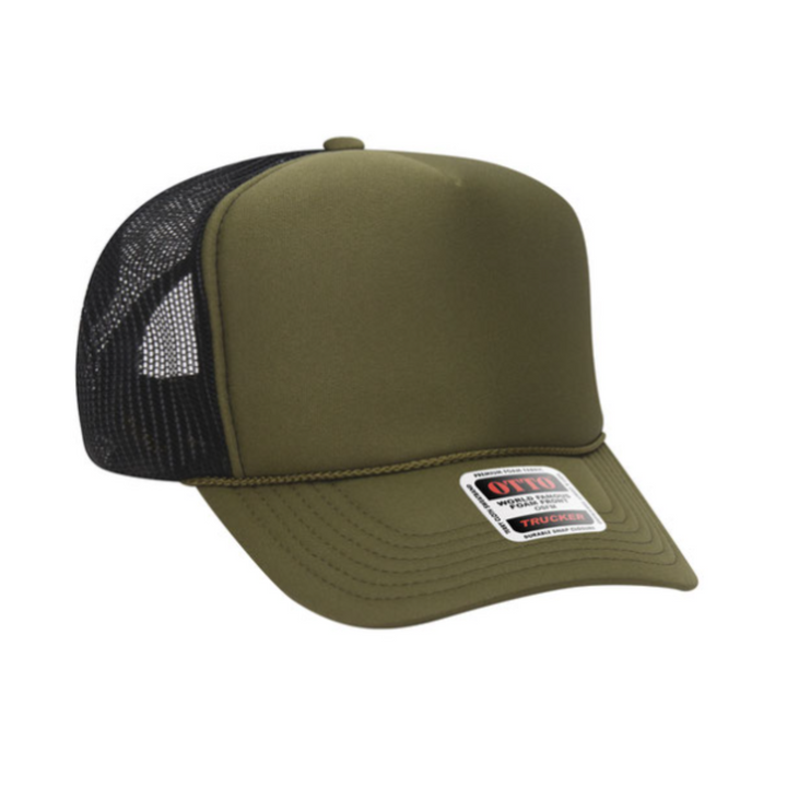 BLANK OTTO TRUCKER HAT -  Choose from available Colors