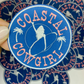 3" Coastal Cowgirl  - Embroidered Hat Patch