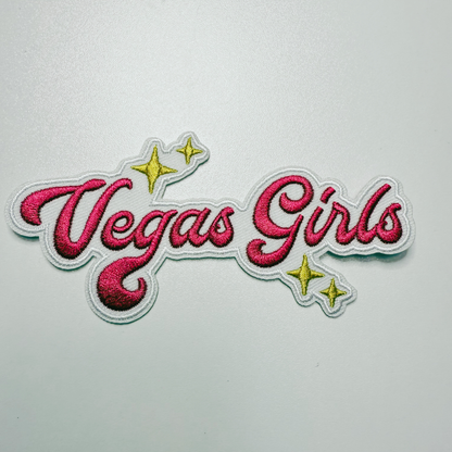 4.5" Vegas Girls -  Embroidered Hat Patch
