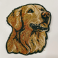 3" Golden Retriever -  Embroidered Hat Patch