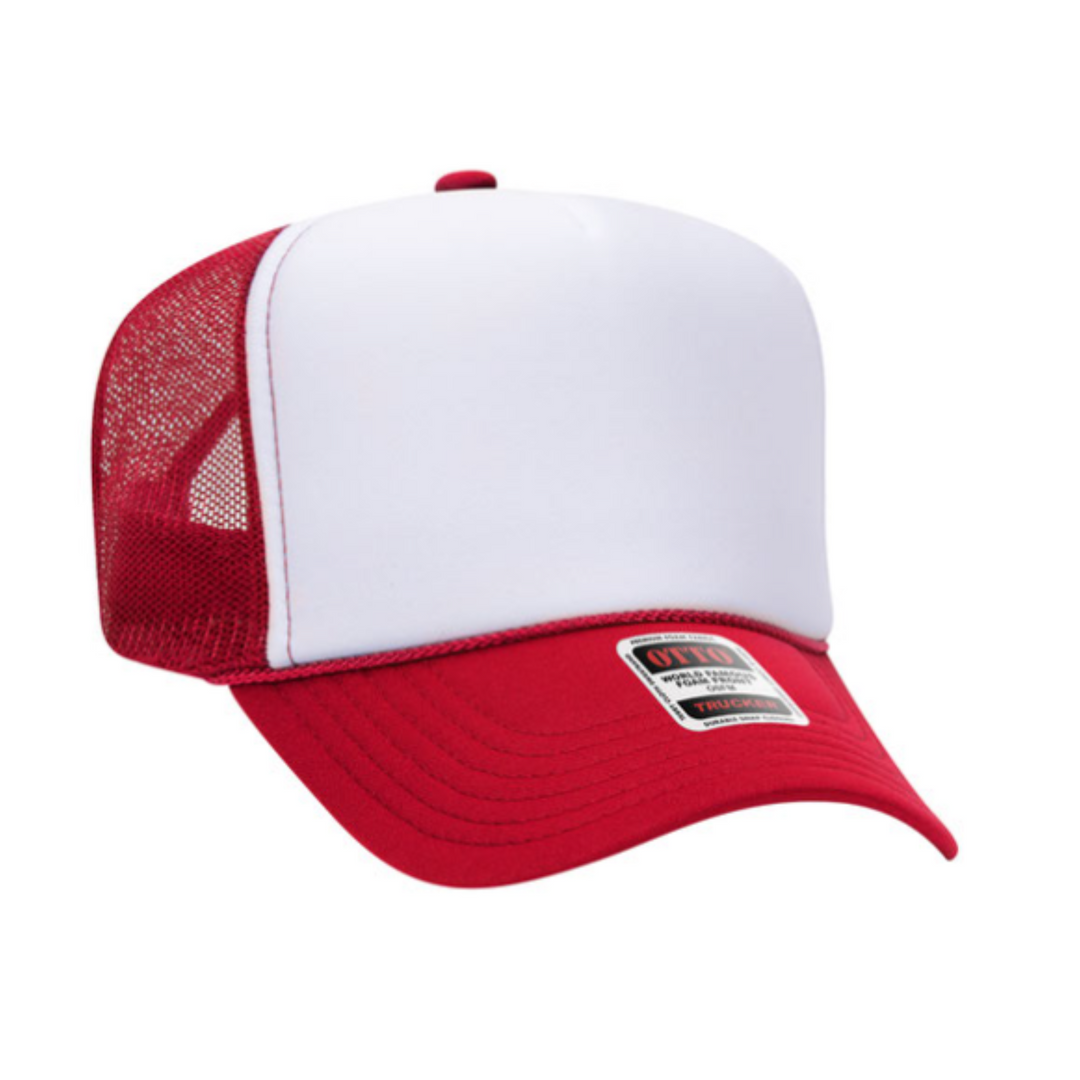 BLANK OTTO TRUCKER HAT -  Choose from available Colors