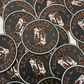 3" Tailgates & touchdowns -  Embroidered Hat Patch