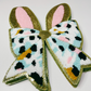 10” x 7"  Bunny Ears Bow - Chenille Patch (Easter)