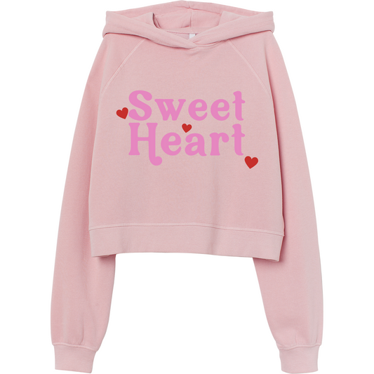 (Shirt not included) 7" Sweet Heart  -  Matte Clear Film Transfer