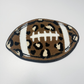 11” FOOTBALL animal print - Chenille Patch