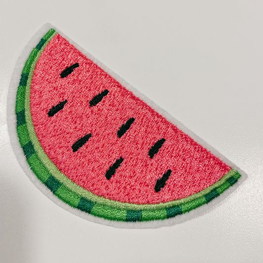 3.5" Watermelon - Embroidered Hat Patch