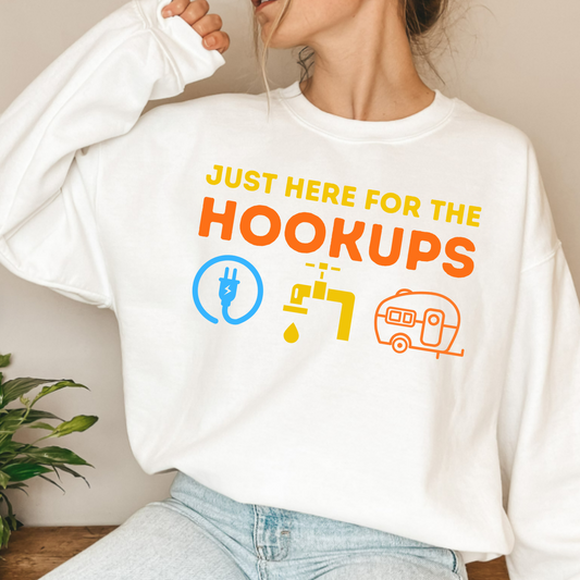 Just Here for The Hookups T-Shirt