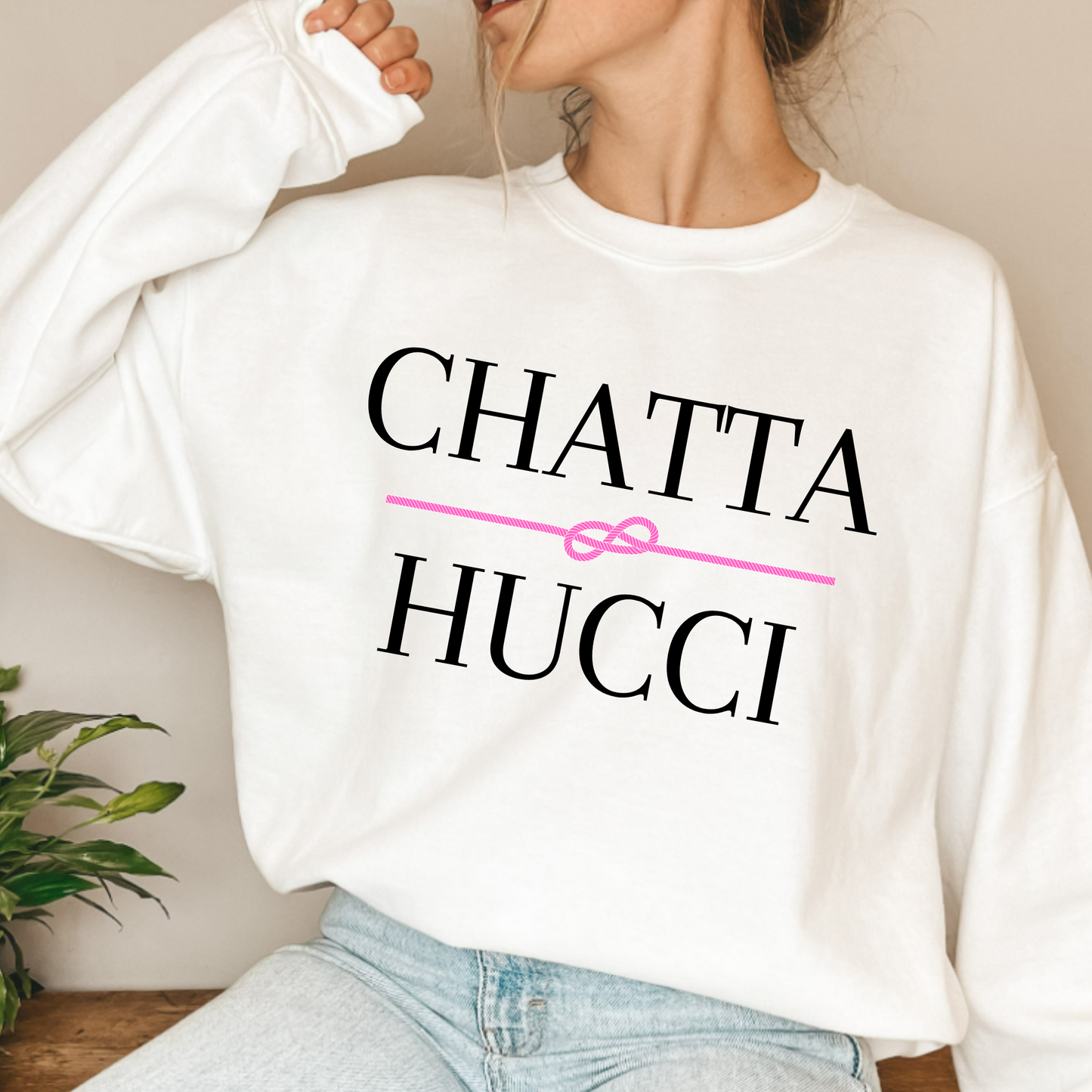 (shirt not included) CHATTA HUCCI - Clear Film Transfer