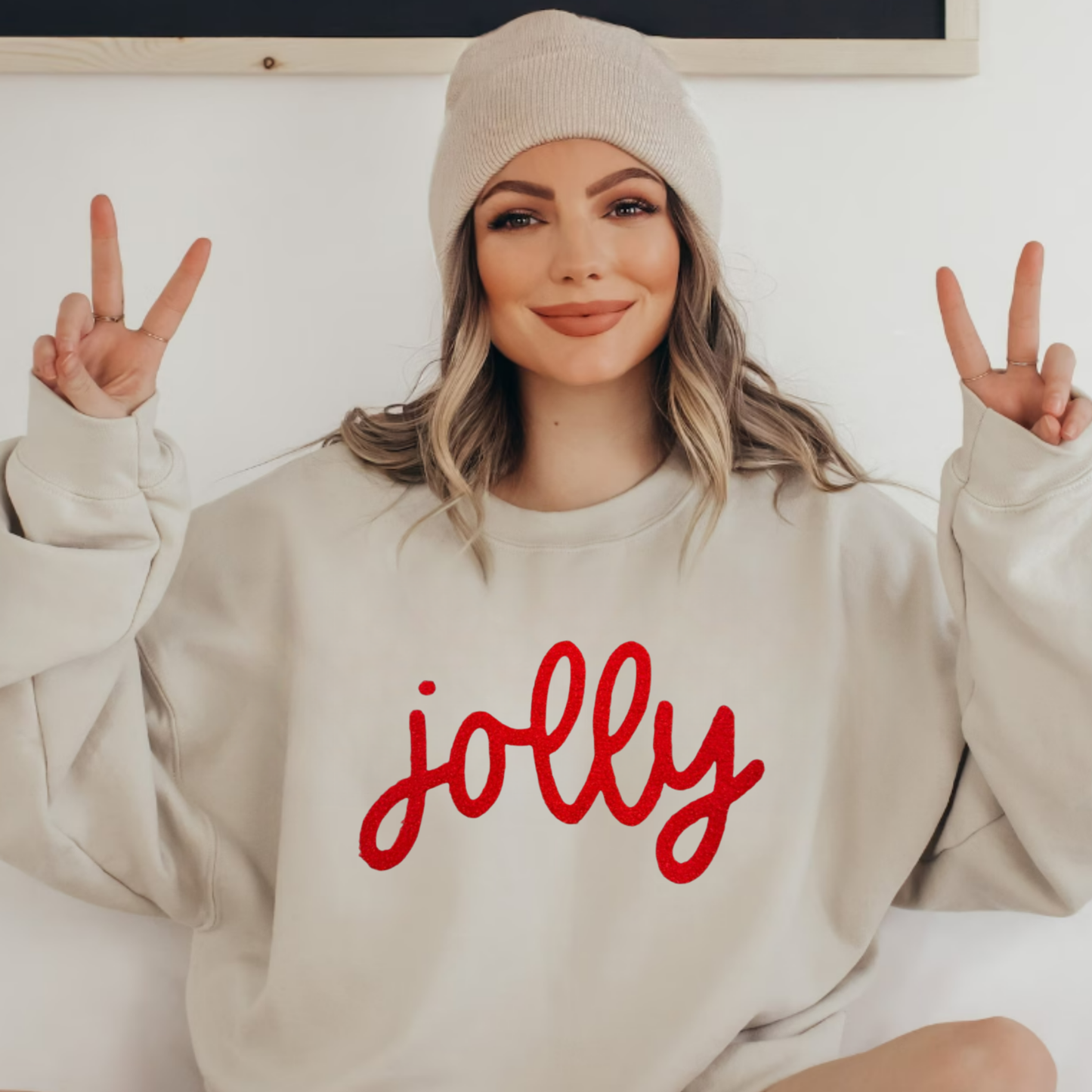 10.5"  Fuzzy Jolly - Patch / Transfer ( COLD PEEL)