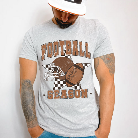 (Shirt not Included) Football Season - Clear Film Transfer