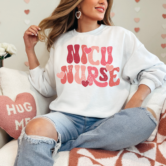 (Shirt not Included) NICU Nurse  - CLEAR FILM Transfer