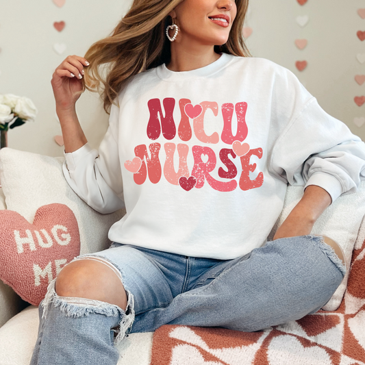 (Shirt not Included) NICU Nurse - CLEAR FILM Transfer