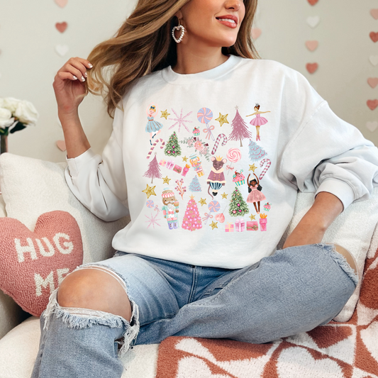 (shirt not included) Nutcracker - Matte Clear Film Transfer