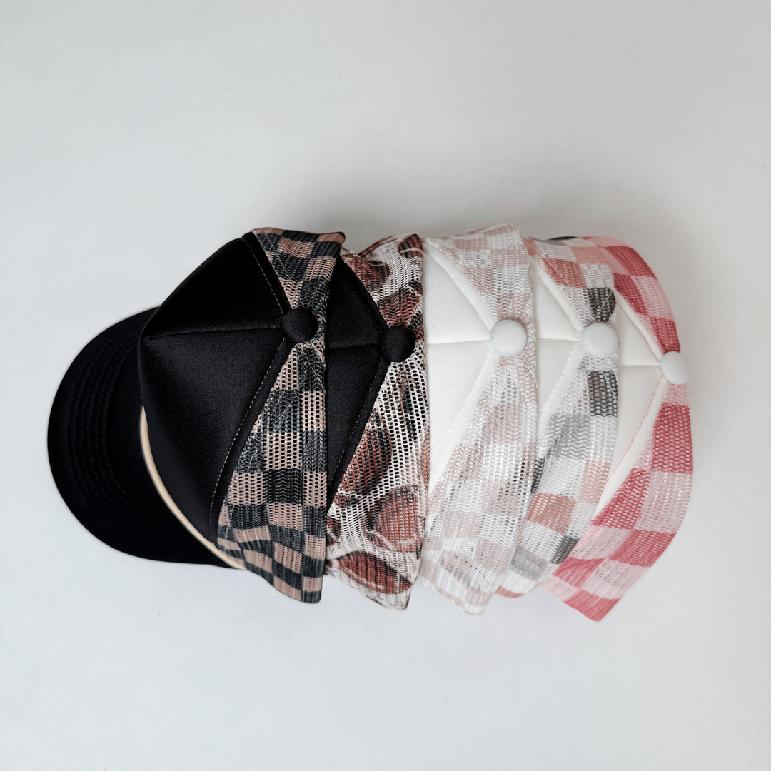 TEELUX - TRUCKER HAT BLANK - Black Football
